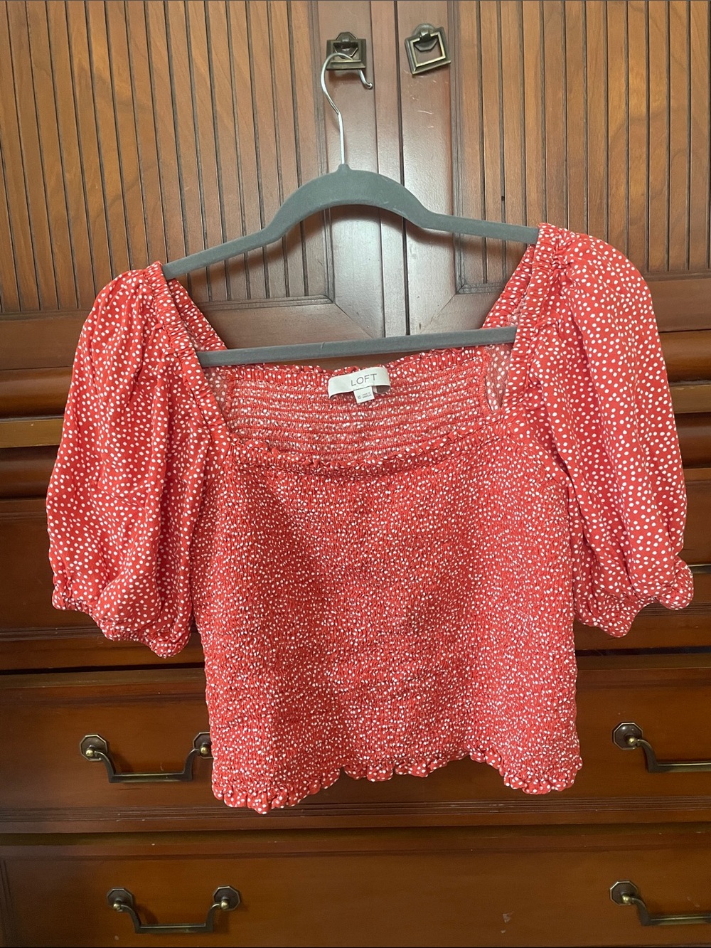 LOFT dotted top